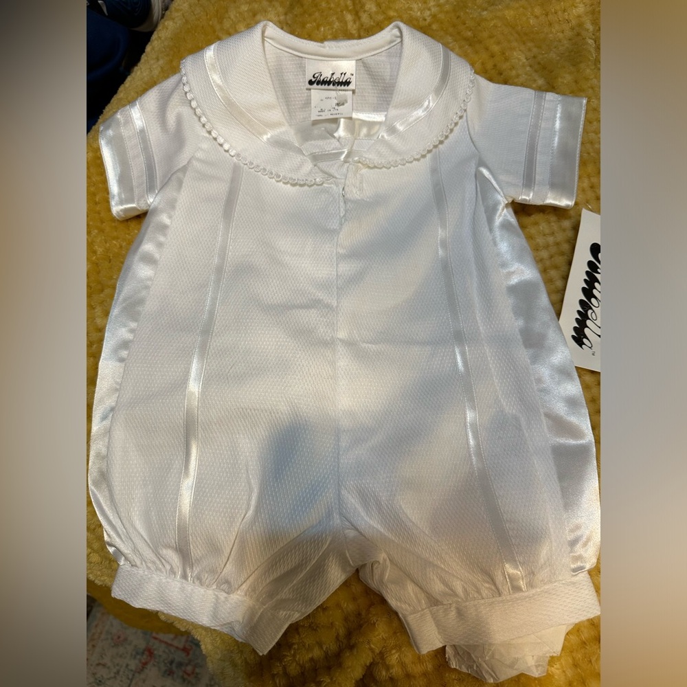 Christening outfit. White NWT 3-6 months